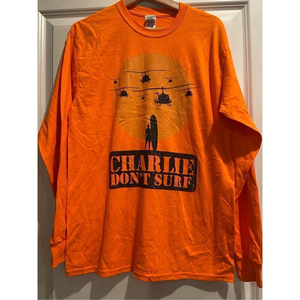 Charlie Don't Surf Long Sleeve size Medium